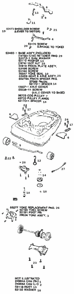 Page B Diagram and Parts List for 5130B  Eureka Upright Vacuum