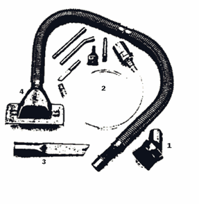 Page A Diagram and Parts List for 55AT  Eureka Upright Vacuum