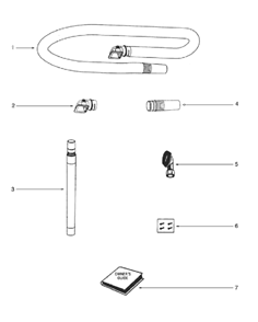 Page D Diagram and Parts List for 5840A  Eureka Upright Vacuum