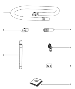 Page D Diagram and Parts List for 5846AH  Eureka Upright Vacuum