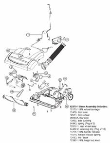 Part Location Diagram of E-72401 Eureka Circuit Protector