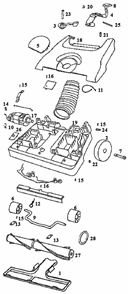 Part Location Diagram of 46713-2 Frigidaire Tie - Cable