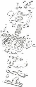 Part Location Diagram of 58319-1 Frigidaire DISCONTINUED