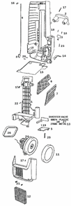 Part Location Diagram of 02016-1 Frigidaire Cover - Dirt Chute