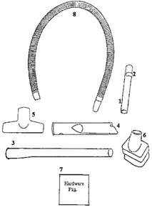 Page D Diagram and Parts List for 6426AT  Eureka Upright Vacuum