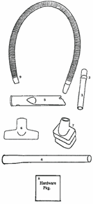 Page A Diagram and Parts List for 6436AT  Eureka Upright Vacuum