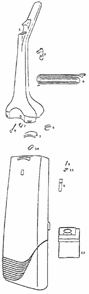 Page D Diagram and Parts List for 6436AT  Eureka Upright Vacuum