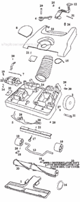 Part Location Diagram of 54706-5 Frigidaire Base Replacement Kit