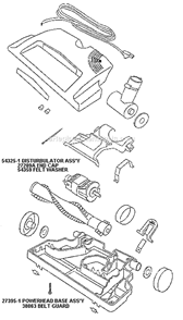 Part Location Diagram of 27209A Eureka Mtl Cap - Disturbulator