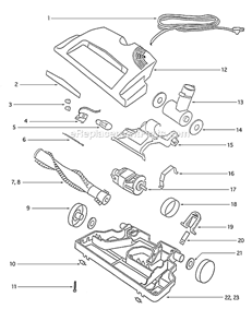 Part Location Diagram of 56984 Eureka Wheel & Axle Package