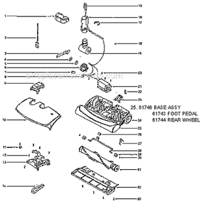 Part Location Diagram of 61682 Frigidaire Light Bulb