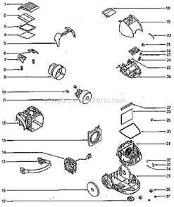 Part Location Diagram of 61394 Eureka Pipe
