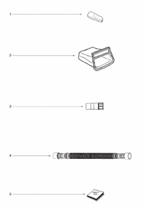 Page A Diagram and Parts List for 71A  Eureka Upright Vacuum