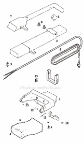 Part Location Diagram of 53206 Eureka Pushnuts-Pkg 10