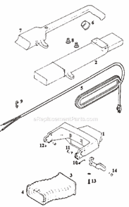Part Location Diagram of 55557 Eureka Pins - Package 5