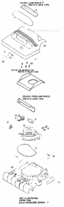 Page A Diagram and Parts List for 7577BT  Eureka Upright Vacuum