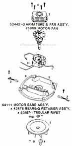 Page C Diagram and Parts List for 7577BT  Eureka Upright Vacuum