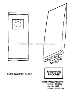 Page A Diagram and Parts List for 7601A  Eureka Upright Vacuum