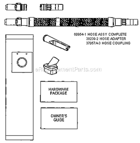 Part Location Diagram of 57802 Eureka U Filteraire Package