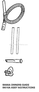 Page A Diagram and Parts List for 7625BT  Eureka Upright Vacuum