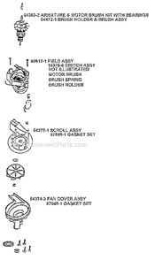 Page C Diagram and Parts List for 7625BT  Eureka Upright Vacuum