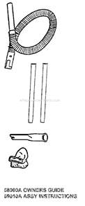 Page A Diagram and Parts List for 7640BT  Eureka Upright Vacuum