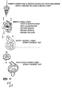 Page C Diagram and Parts List for 7641ATS  Eureka Upright Vacuum