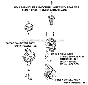 Page C Diagram and Parts List for 7650ATX  Eureka Upright Vacuum