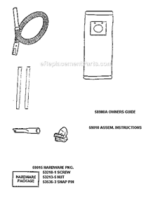 Page A Diagram and Parts List for 7670AT  Eureka Upright Vacuum