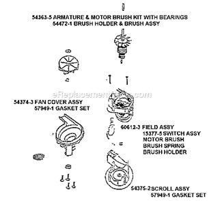 Page C Diagram and Parts List for 7679AT  Eureka Upright Vacuum