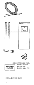 Page A Diagram and Parts List for 7682ATH  Eureka Upright Vacuum