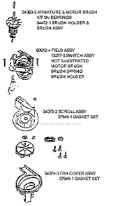 Page C Diagram and Parts List for 7683ATS  Eureka Upright Vacuum