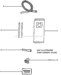 Page A Diagram and Parts List for 7686ATH  Eureka Upright Vacuum