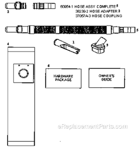 Page C Diagram and Parts List for 7735AT  Eureka Upright Vacuum