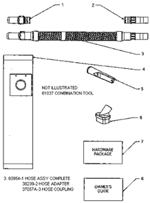 Page C Diagram and Parts List for 7765AT  Eureka Upright Vacuum