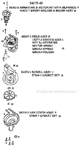 Page D Diagram and Parts List for 7890ATV  Eureka Upright Vacuum