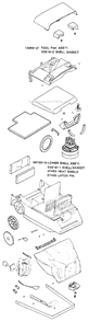 Part Location Diagram of 26443A-8 Eureka Button, Switch