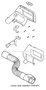 Page C Diagram and Parts List for 8281D  Eureka Canister Vacuum
