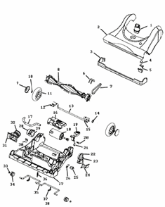 Part Location Diagram of 79552-355N Eureka Plate - Skid