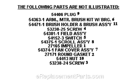 Page F Diagram and Parts List for 9002A  Eureka Upright Vacuum