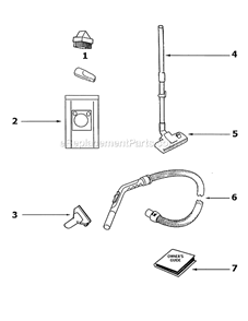Part Location Diagram of 81835 Eureka Owner'S Guide