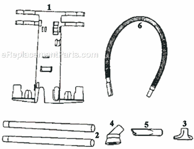 Page A Diagram and Parts List for 9202BT  Eureka Upright Vacuum