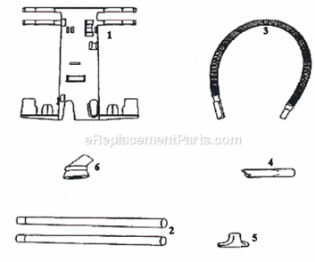 Page A Diagram and Parts List for 9205AT  Eureka Upright Vacuum
