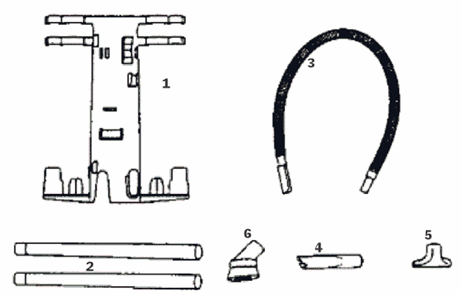Page A Diagram and Parts List for 9205BT  Eureka Upright Vacuum