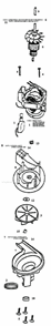 Page C Diagram and Parts List for 9205DT  Eureka Upright Vacuum