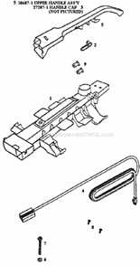 Page D Diagram and Parts List for 9205DT  Eureka Upright Vacuum