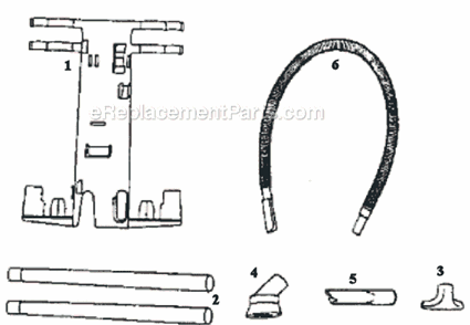 Page A Diagram and Parts List for 9301AT  Eureka Upright Vacuum