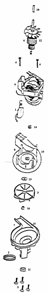 Page C Diagram and Parts List for 9334ETX  Eureka Upright Vacuum