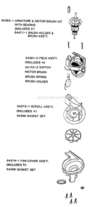 Page C Diagram and Parts List for 9410ATX  Eureka Upright Vacuum