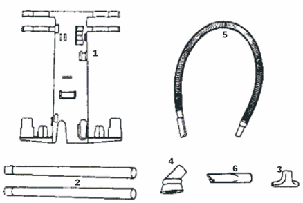 Page A Diagram and Parts List for 9410BT  Eureka Upright Vacuum